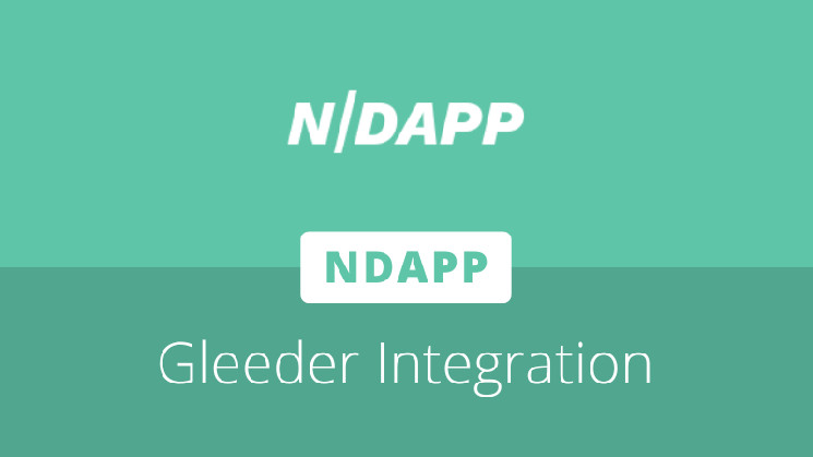 Gleeder интегрирован в nDapp.org