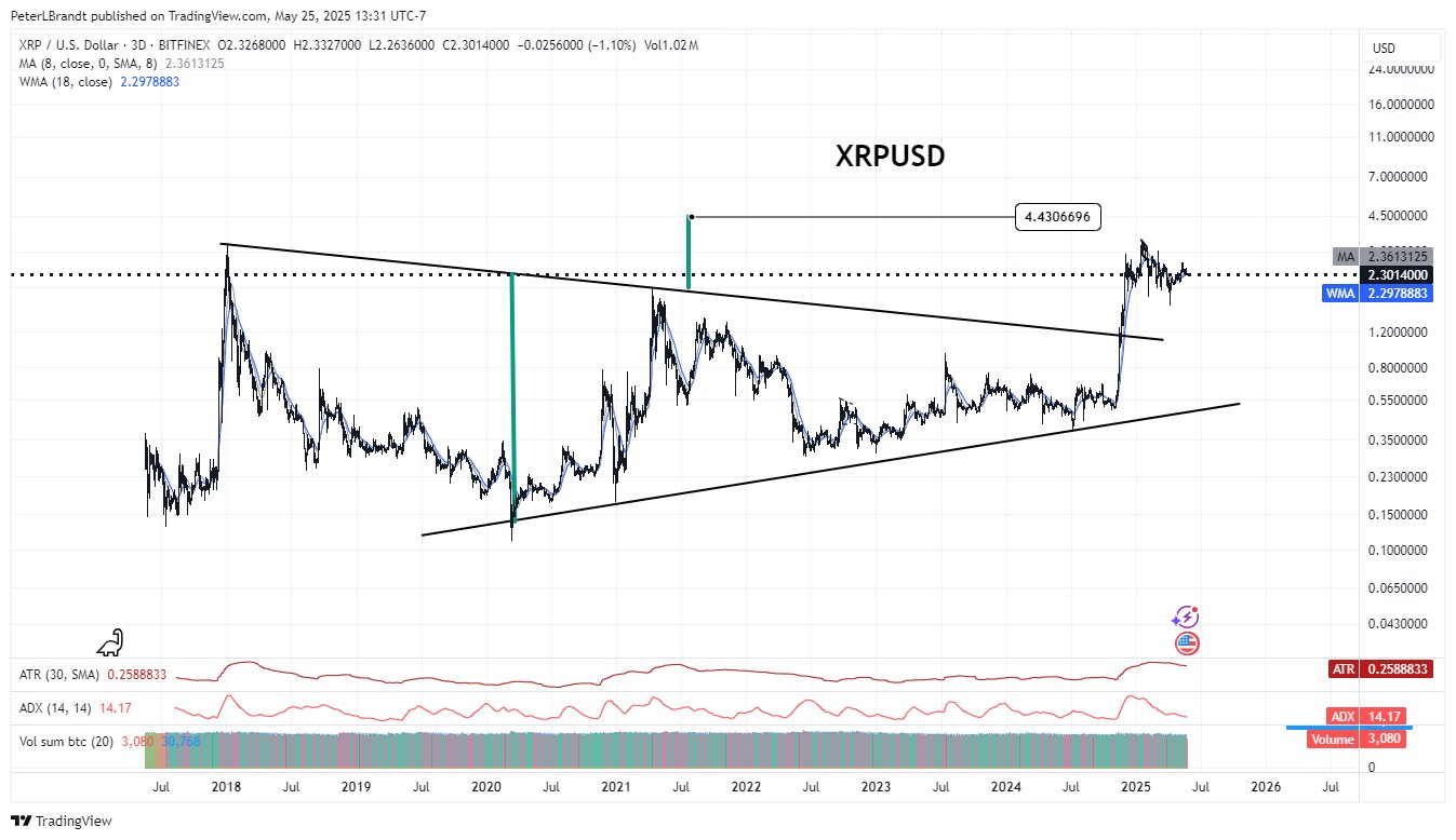 XRP or Solana? Brandt Asks Which Is Better Option for 0000 Investment