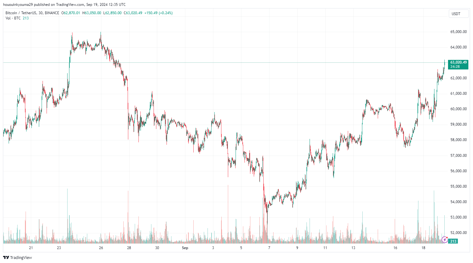 BINANCE:BTCUSDT Chart Image by hououinkyouma29