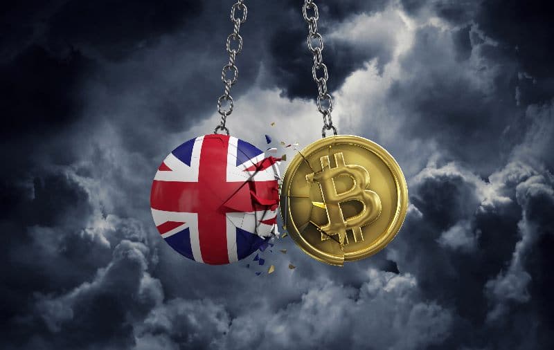 Reino Unido cajero automático Bitcoin