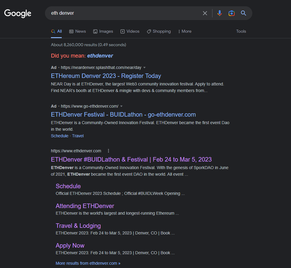 Investors lose $300k to counterfeit Ethereum Denver website - 1