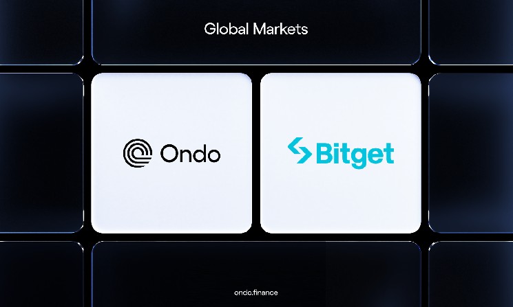Bitget присоединяется к альянсу Ondo Global Markets Alliance для расширения глобального доступа к более чем сотне токенизированных RWA
