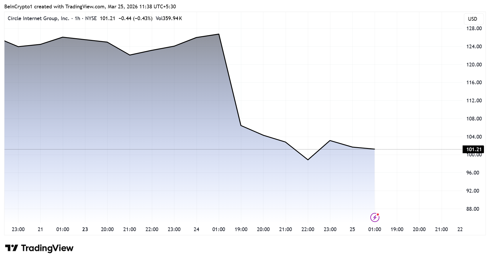 Circle (CRCL) Stock Performance