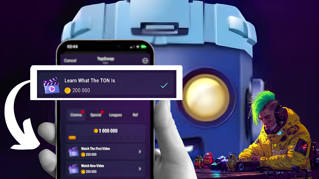 TapSwap комбо на сегодня TapSwap комбо на сегодня