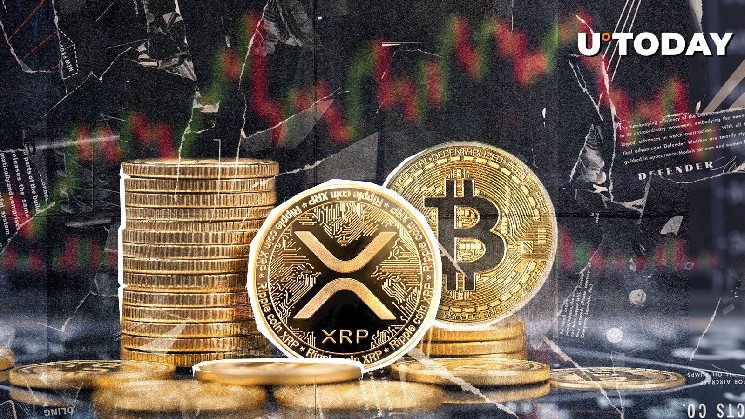 Объем XRP взрывается на 73%, когда биткойн перерывает 87 000 долларов США.