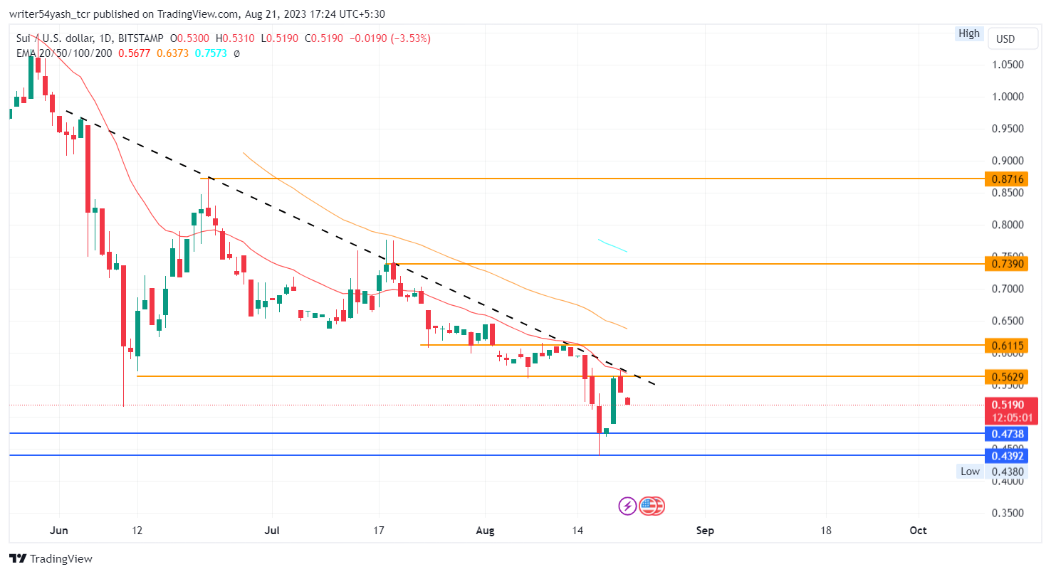 Prakiraan Harga SUI 2023: Apakah Tren Turun Akan Segera Berakhir?