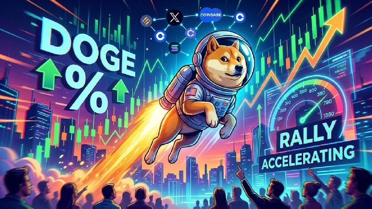DOGE 涨势加速，价格触及数月来最高水平