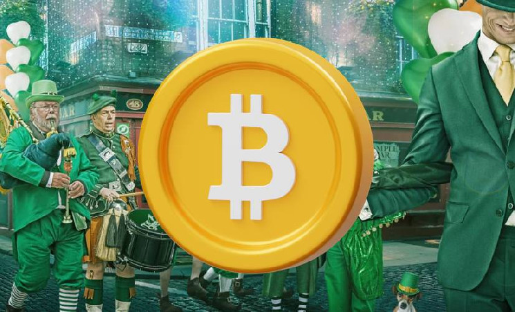 Биткоин взлетел до $84 502 на День святого Патрика 2025