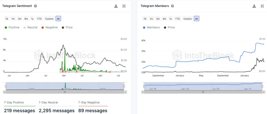 Polygon IntoTheBlock On-Chain Analyse