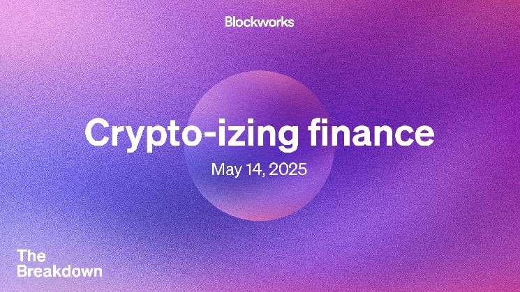 Un nouveau look, et la crypto-irisation de la finance