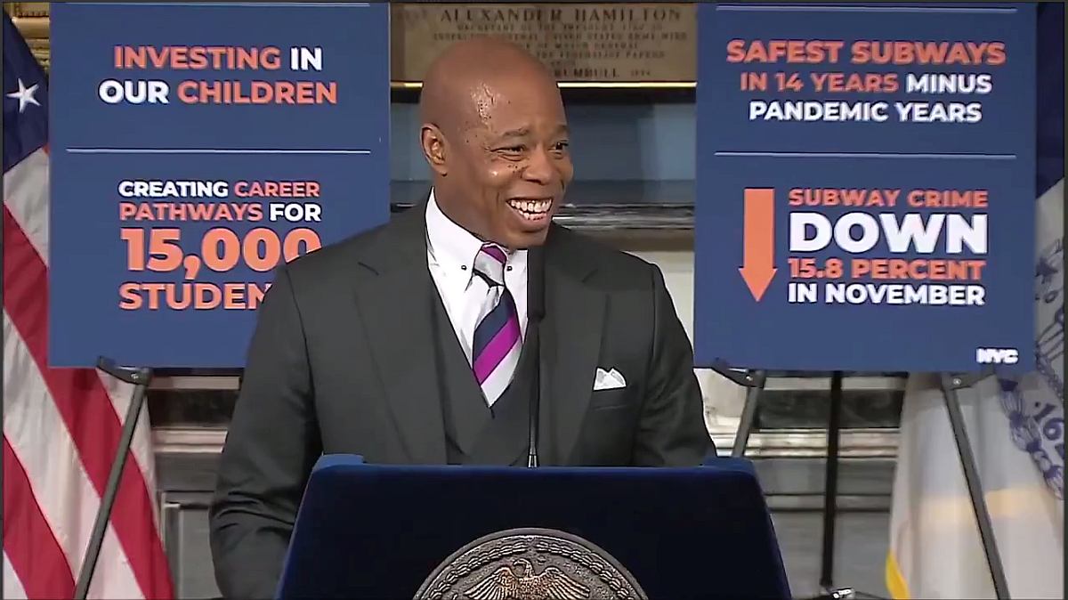 Мэр Нью-Йорка счастлив, ведь он знал о росте биткоина выше $100,000 Мэр Нью-Йорка счастлив, ведь он знал о росте биткоина выше $100,000