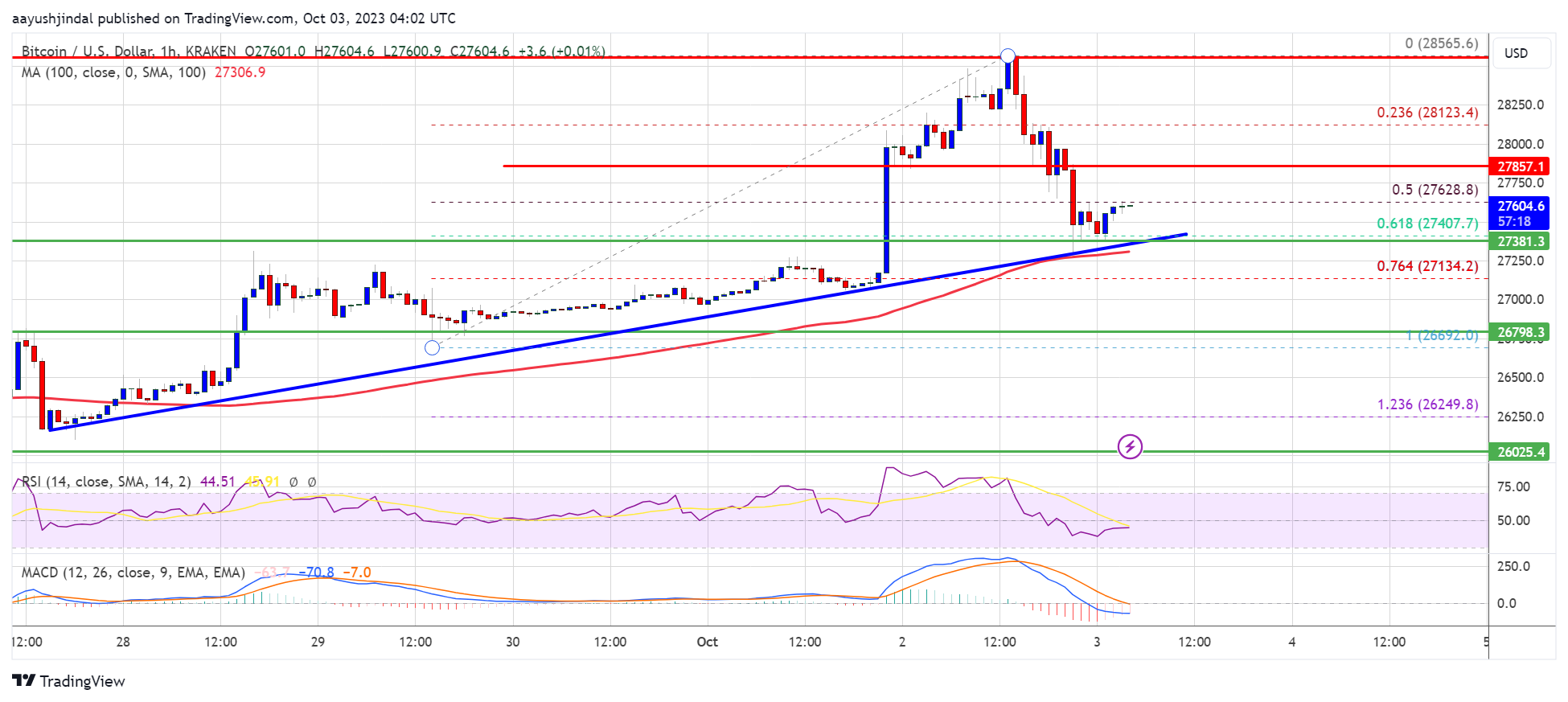 Harga Bitcoin Mengalami Koreksi Teknis Tapi Bulls Belum Selesai