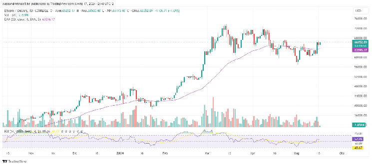 Perché Bitcoin sta salendo? 