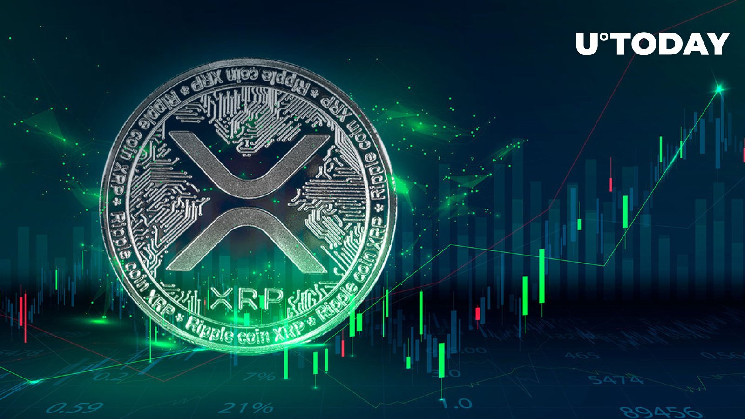 XRP вырос с колоссальным ростом рыночной капитализации на 300 миллионов долларов