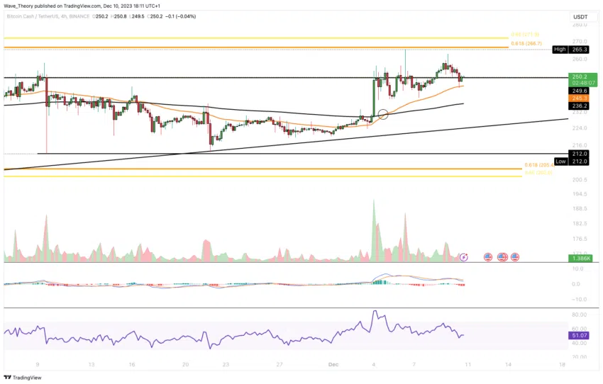 BCH Chart Analyse BeInCrypto