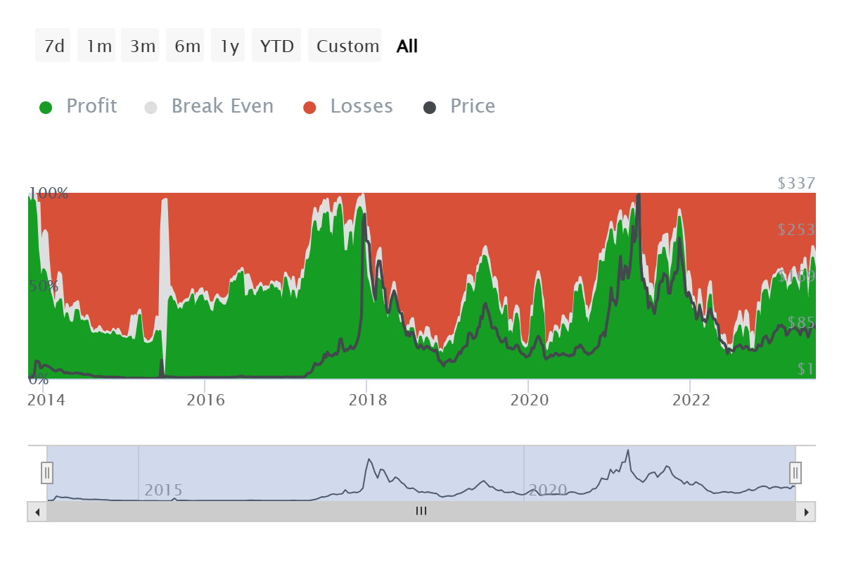 Litecoin investors at a loss