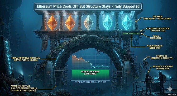 Ethereum Price Cools Off, But Structure Stays Firmly Supported