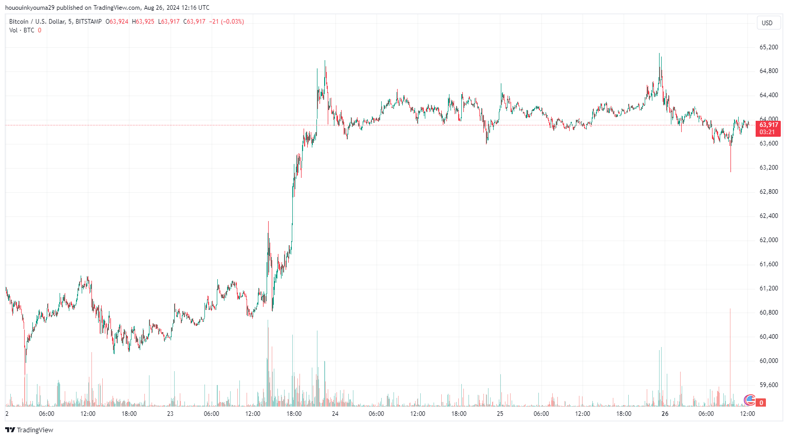 Bitcoin Menembus $64.000 Tapi Pola Ini Bisa Berarti Bull Run Tidak Aman