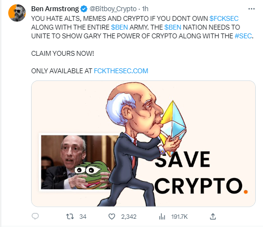 BitBoy and Ben Armstrong Part Ways Amid Meme Coin Controversy