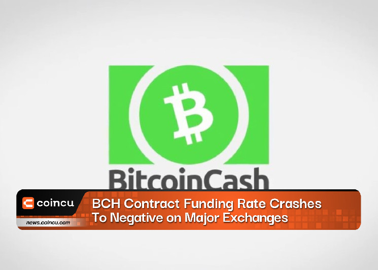 Ставка финансирования контрактов BCH упала до отрицательной на основных биржах