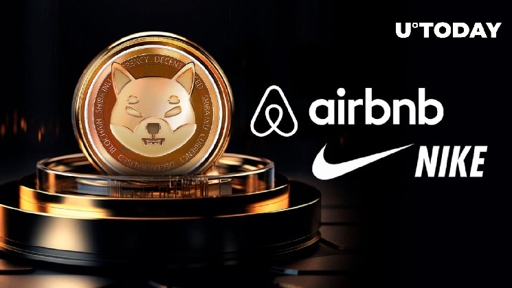 Благодаря этой интеграции платежи сиба-ину (SHIB) распространяются на Airbnb и Nike