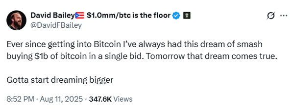 Криптосоветник Трампа на этой неделе намерен «скупить» биткоины на $762 млн Криптосоветник Трампа на этой неделе намерен «скупить» биткоины на $762 млн