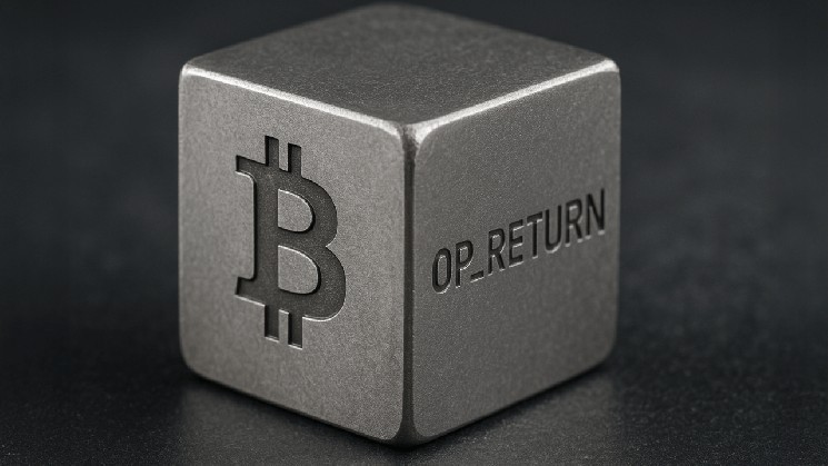 Блок Биткойна 1 МБ OP_RETURN Блокирует записи, когда блокчейн становится платой сообщений