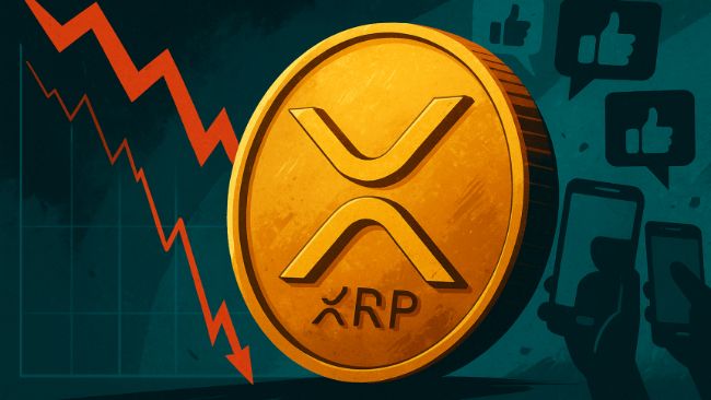 XRP снизился на 3% после расчетных киосков SEC, но социальные сети становятся бычьими оптимизмом