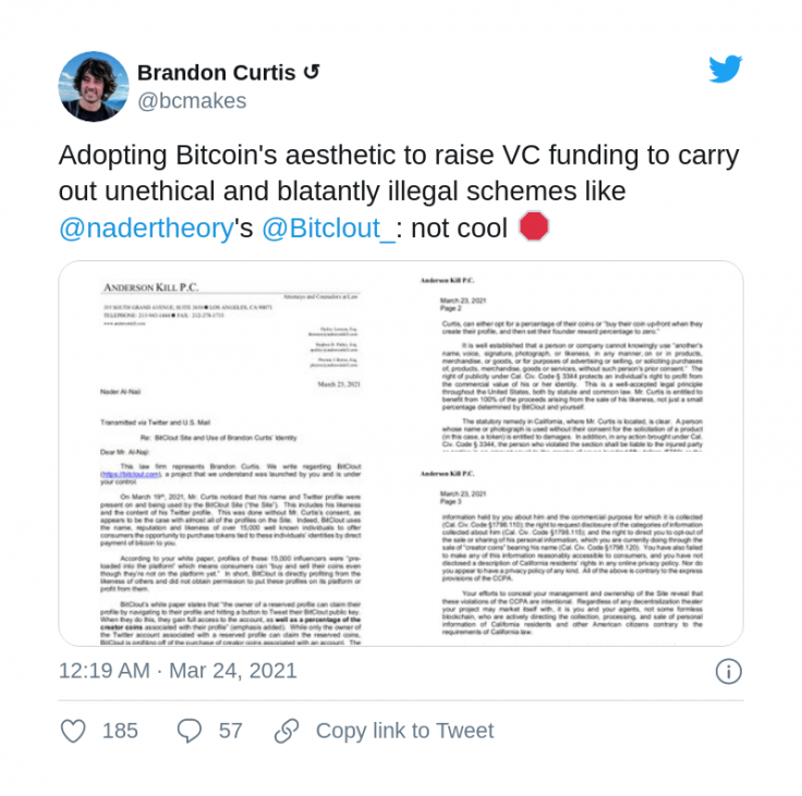 BitCout hit by 'cease and desist' letter from Anderson Kill