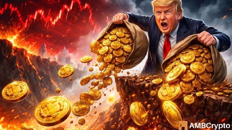 TRUMP crashes 96% from 2025 ATH – But the team keeps cashing out