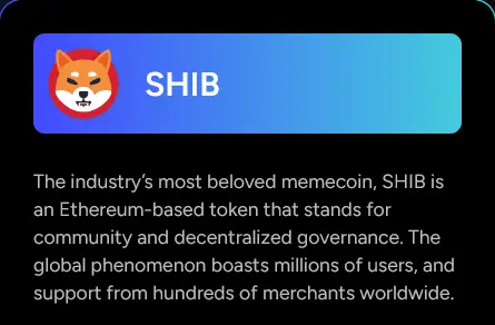 Shiba Inu SHIB Memecoin Original