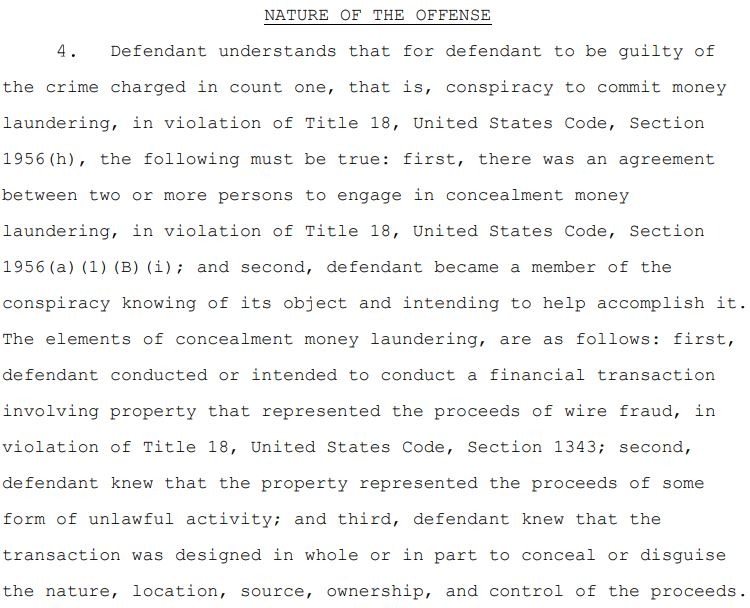 Cryptocurrencies, Law, United States, Crimes