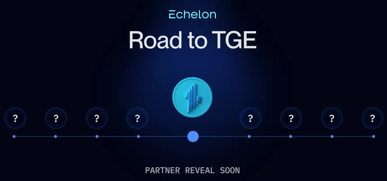 Echelon on X The Road to TGE begins