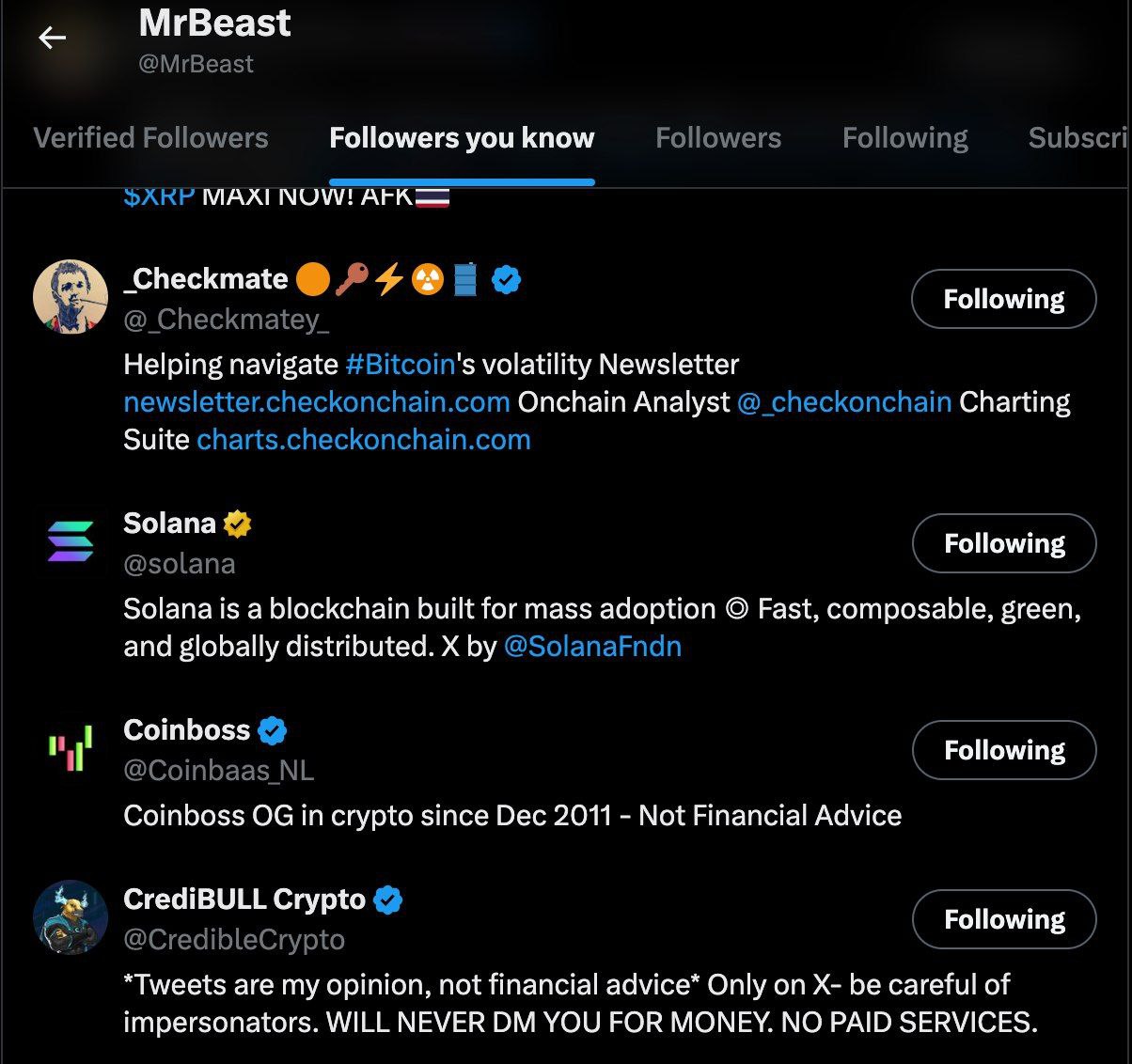 MrBeast опровергает слухи о запуске мем-монеты на фоне шумихи вокруг сотрудничества с Solana MrBeast опровергает слухи о запуске мем-монеты на фоне шумихи вокруг сотрудничества с Solana