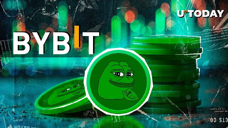 2 000 000 000 000 Pepe STUNS Major Crypto Exchange Bybit по мере роста цены