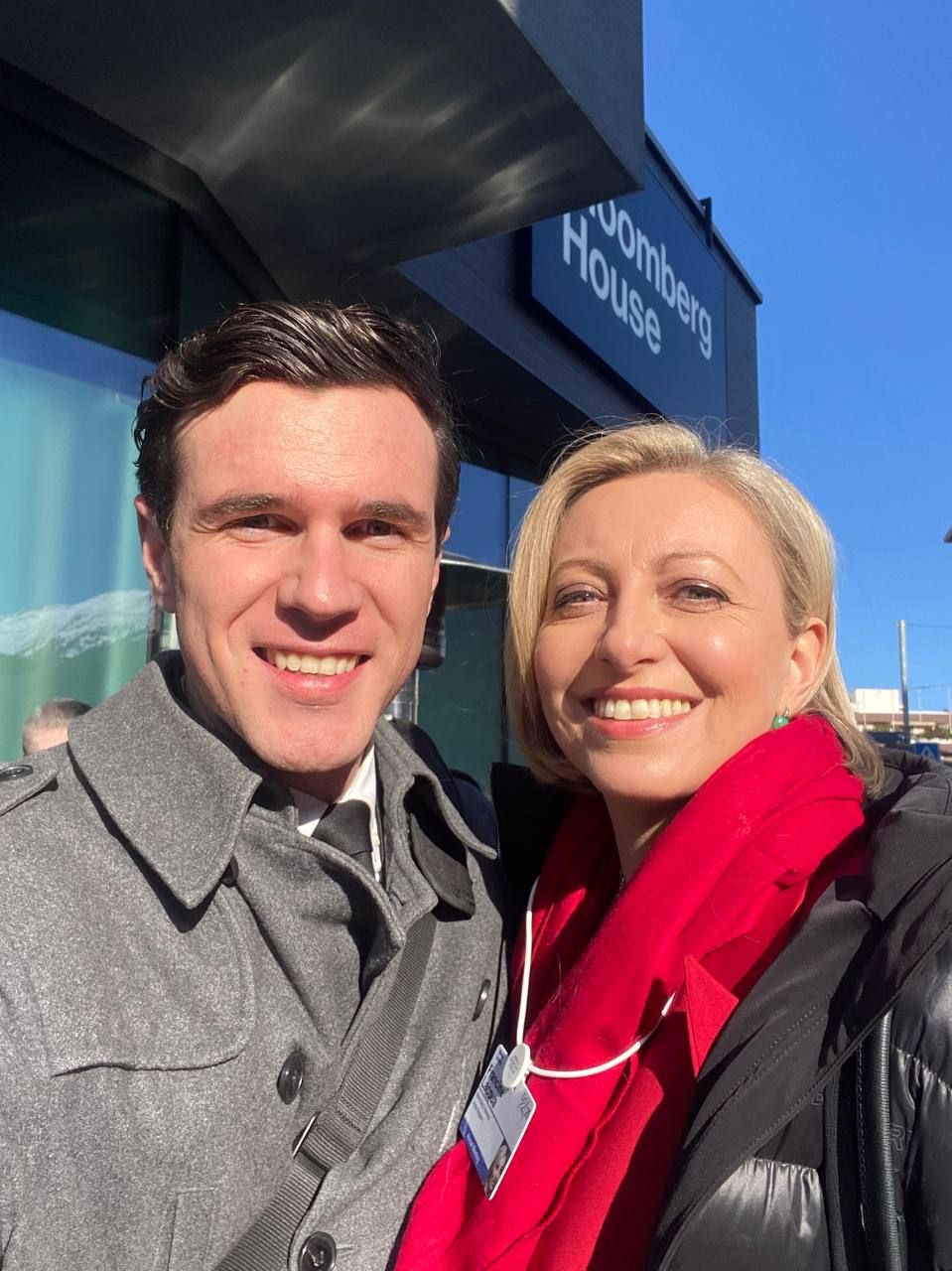 Фото со встречи по криптоиндустрии в Давосе