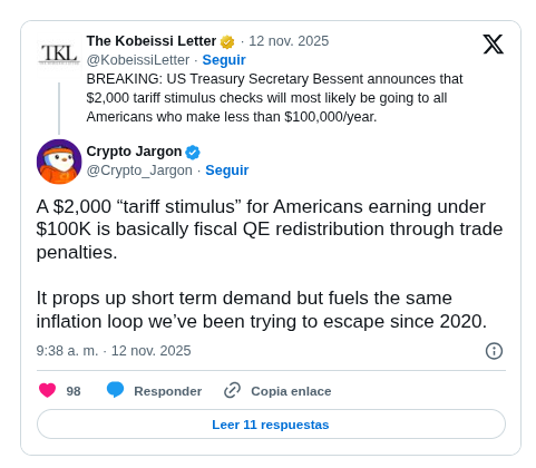 cheques estímulo trump