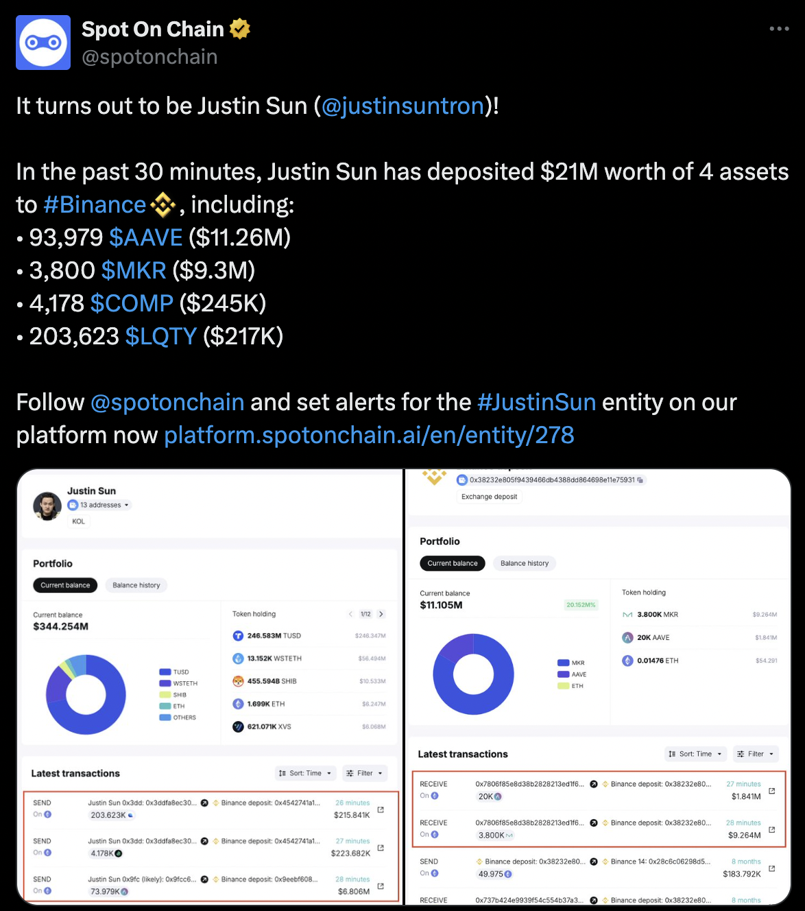 Spotonchain