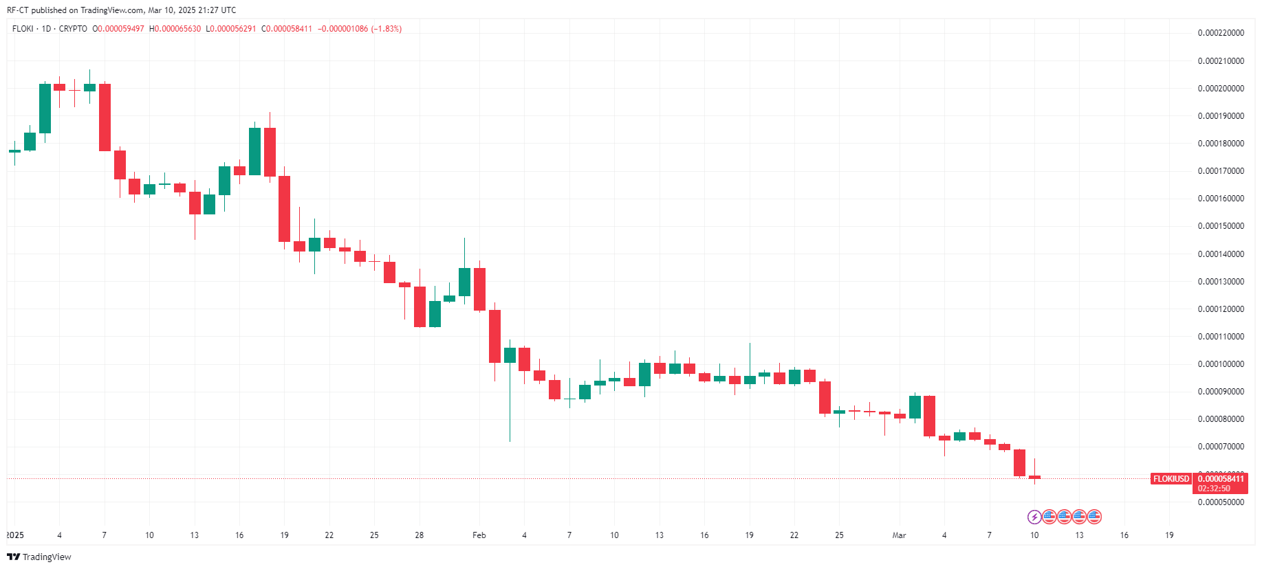 By TradingView - FLOKIUSD_2025-03-10 (YTD)