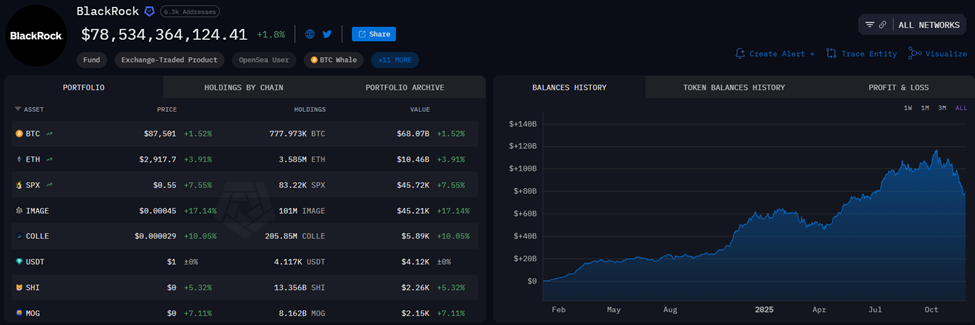 BlackRock BTC Holdings