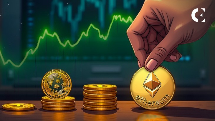 Впервые за два года больше денег торгует Ethereum, чем биткойн