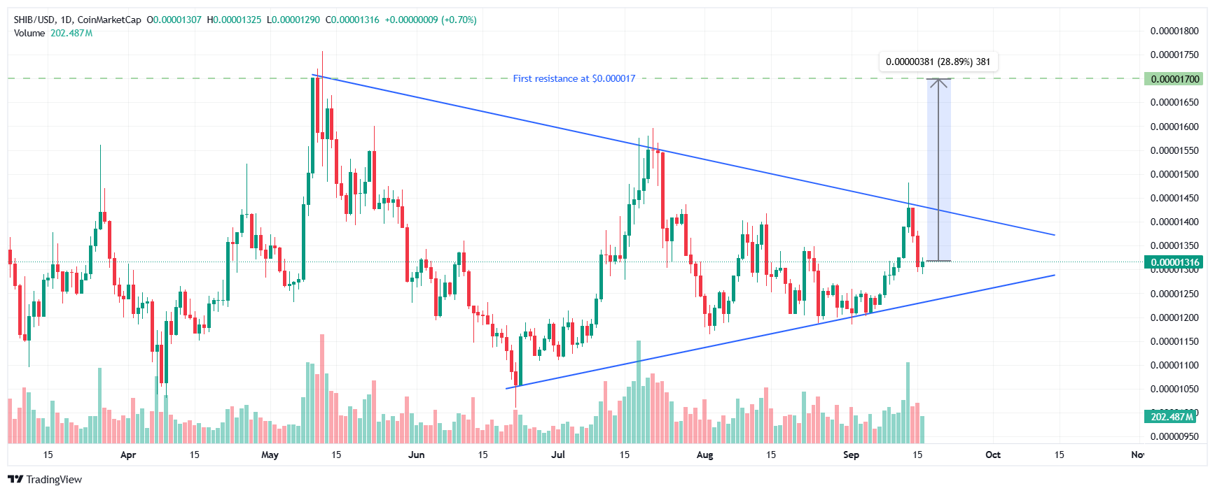 Shiba Inu price analysis