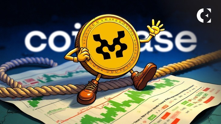 Перемещение цена падает на 20% после планов Coinbase 15 мая. Делилинг