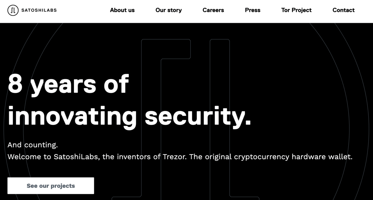 Trezor One