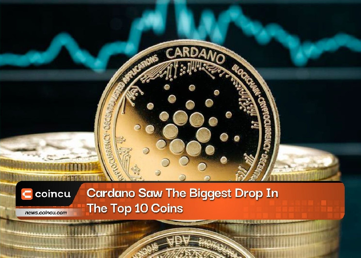 Cardano увидел самое большое падение в топ-10 монет