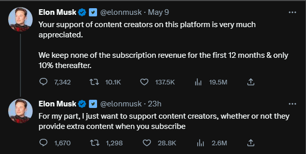 Elon Musk tweet Elon Musk tweet