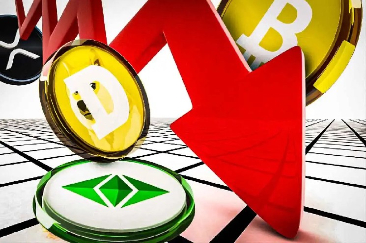 Что за крипто -цену снижение: BTC, Eth, Doge, XRP Down