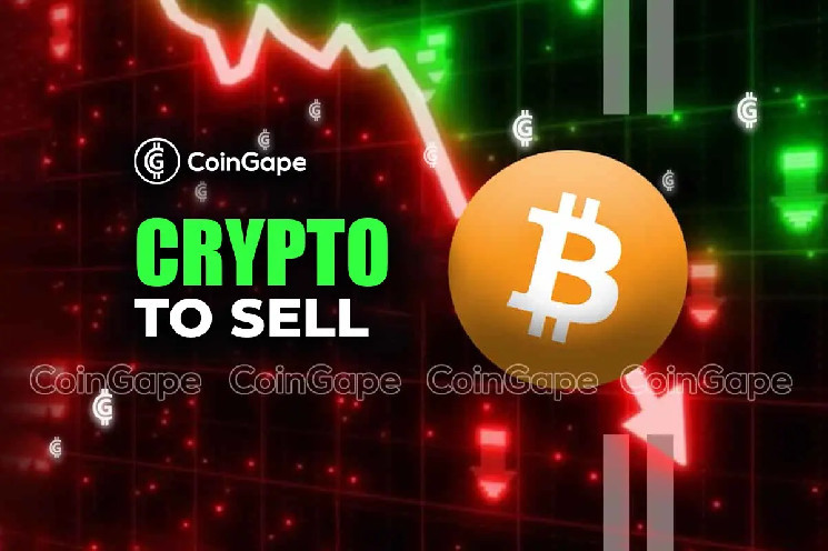 3 Under  Cryptocurrencies To Sell Before Bitcoin Crashes Below ,000