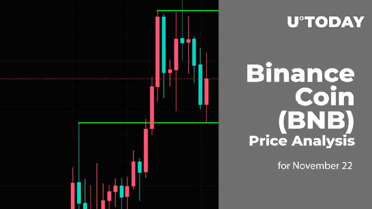 Анализ цен Binance Coin (BNB) на 22 ноября