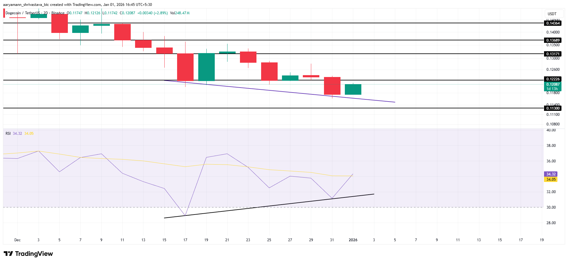 DOGE Price Analysis. 